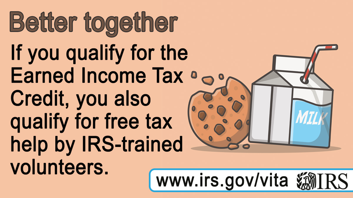 EITC and VITA Better Together Social Media Image