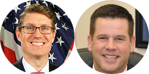 Photo of Justin Abold-LaBreche and Harrison Smith